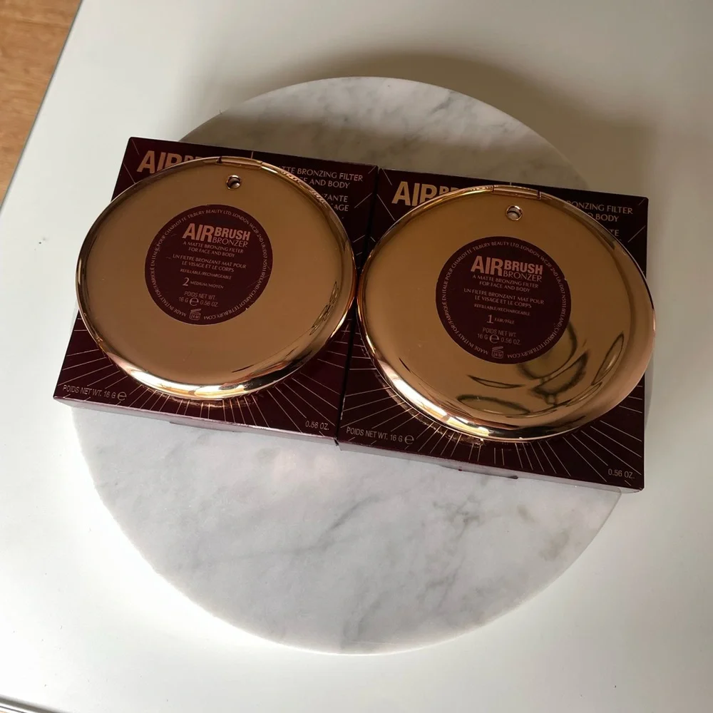 Charlotte Tilbury Air Brush Bronzers Set Pale & Medium